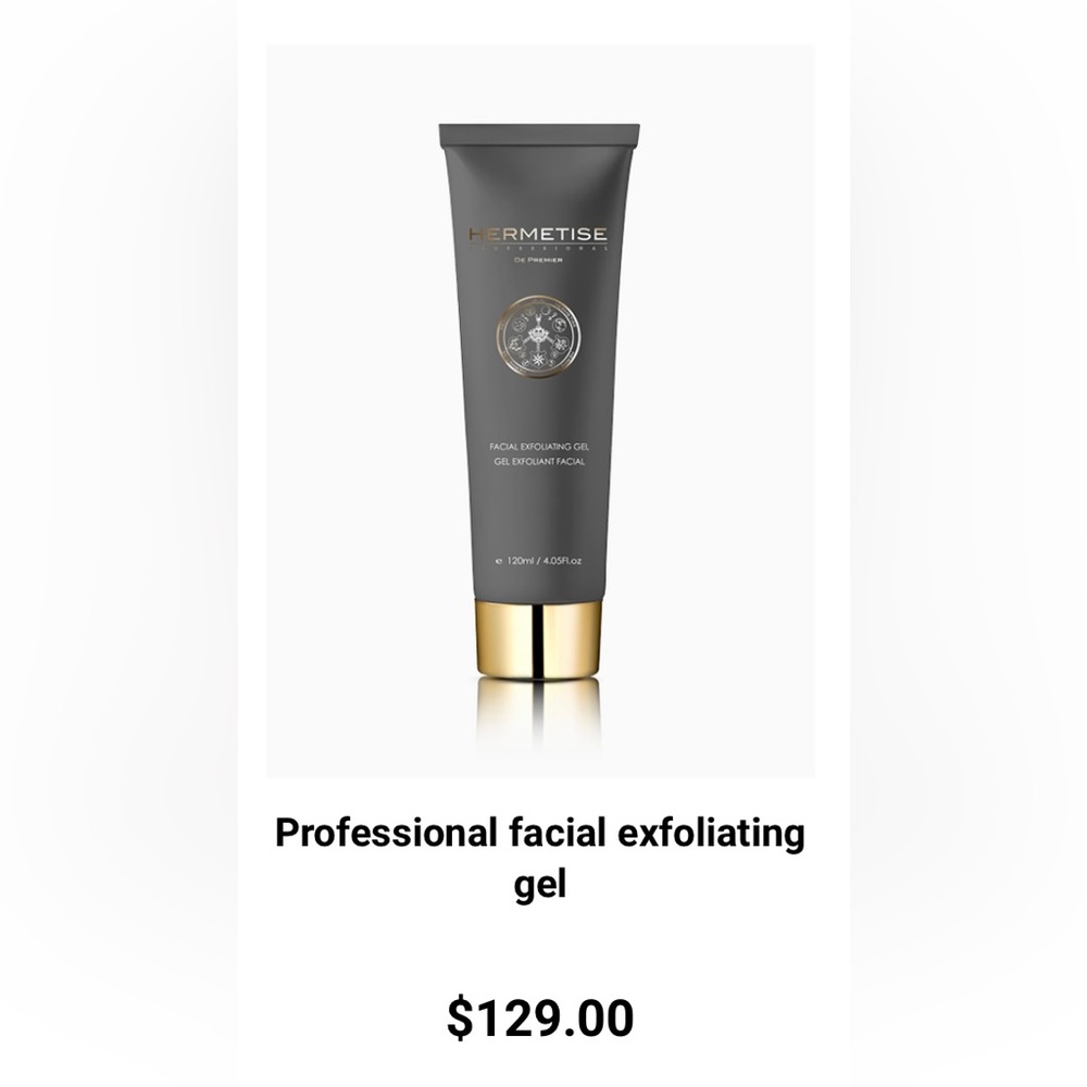 🛑SOLD🛑Hermetise gel exfoliant